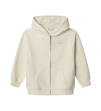 Pepe Jeans Sudadera Julia blanco crudo