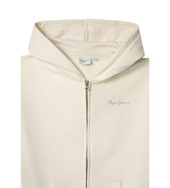 Pepe Jeans Sudadera Julia blanco crudo