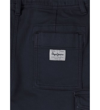 Pepe Jeans Gymdigo navy cargo shorts