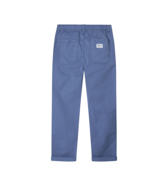 Pepe Jeans Modre hlače Regular Comfort