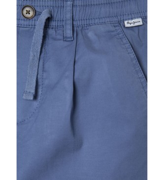 Pepe Jeans Modre hlače Regular Comfort