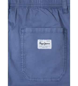 Pepe Jeans Modre hlače Regular Comfort