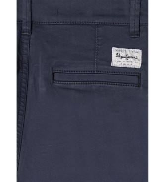 Pepe Jeans Pantaln chino slim marino