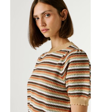 Pepe Jeans Maglione beige Kamia Lurex