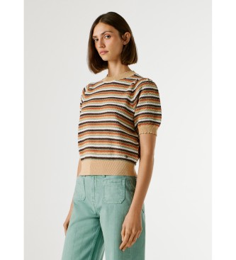 Pepe Jeans Maglione beige Kamia Lurex