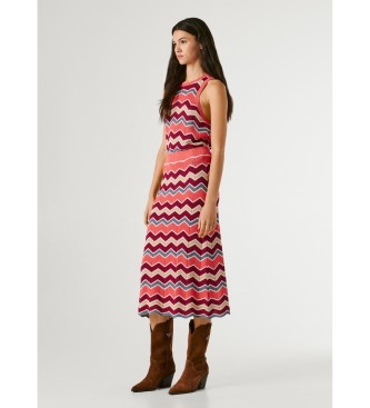 Pepe Jeans Saia Kasha cor-de-rosa