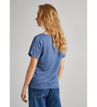 Pepe Jeans T-shirt Kat a maniche corte blu