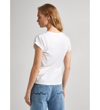 Pepe Jeans T-shirt Keltse biały