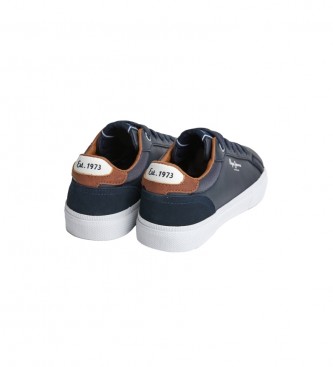 Pepe Jeans Kenton Court B Lderskor marinbl