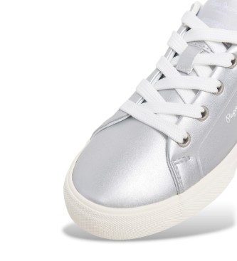 Pepe Jeans Turnschuhe Kenton Galactic silber