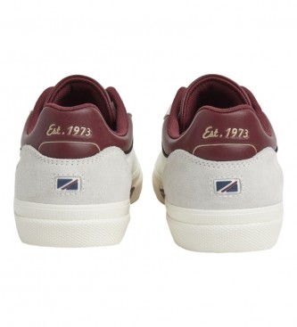 Pepe Jeans Kenton Journey M Leather Sneakers branco