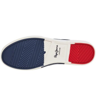 Pepe Jeans Kenton Leder Turnschuhe Navy Serie