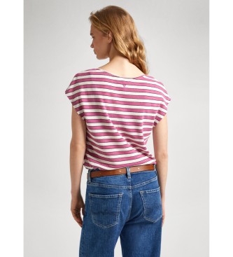 Pepe Jeans T-shirt cor-de-rosa Khloe