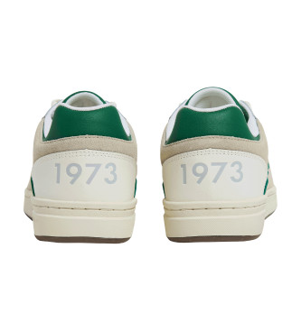 Pepe Jeans Sneakers Kore Evolution M in pelle bianco sporco, verde