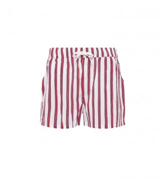 Pepe Jeans Rot gestreifte Shorts