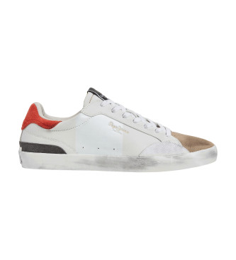 Pepe Jeans Leather shoes Lane Urban M white