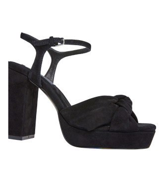 Pepe Jeans Lenny Bow sandals black -Heel height 10cm