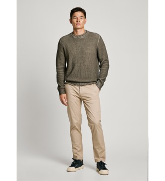 Pepe Jeans Leo grner Pullover