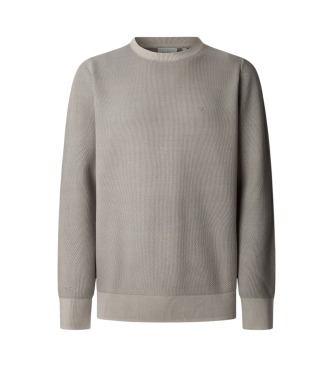 Pepe Jeans Liam taupefarbener Pullover