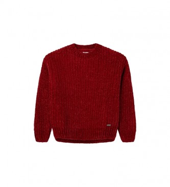 Pepe Jeans Jersey Chenilla Liane rojo - Tienda Esdemarca moda, calzado y  complementos - zapatos de marca y zapatillas de marca