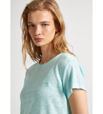 Pepe Jeans T-shirt de manga curta Lilian verde