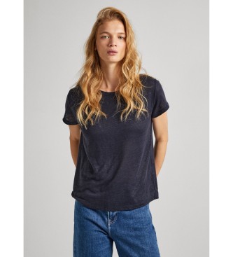 Pepe Jeans T-shirt de manga curta Lilian azul-marinho