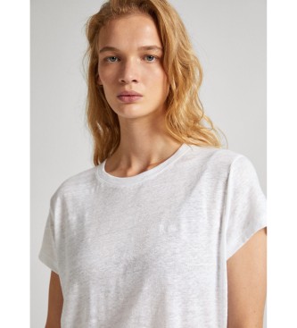 Pepe Jeans T-shirt  manches courtes Lilian blanc