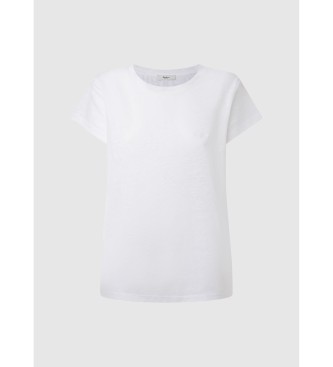 Pepe Jeans T-shirt bianca a maniche corte Lilian