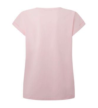 Pepe Jeans T-shirt Liu pink
