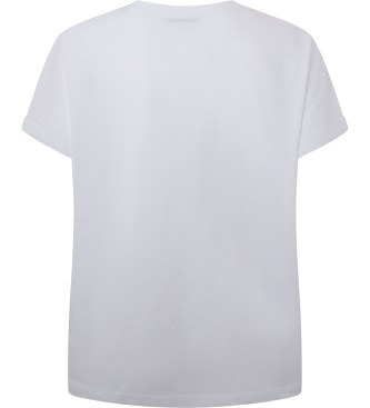 Pepe Jeans T-shirt Liu biały