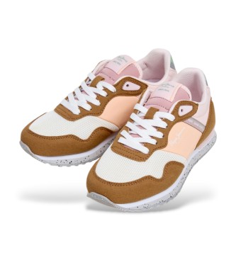 Pepe Jeans Zapatillas London Bubble marr�n