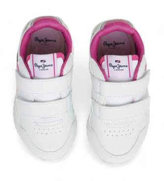 Pepe Jeans Londen Club Sneakers wit