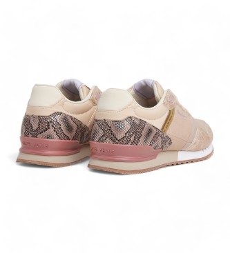 Pepe Jeans London Rider Sneakers rose