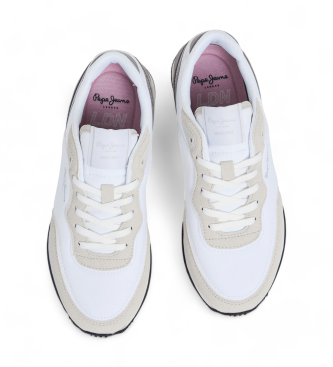 Pepe Jeans Sneakersy London Seal w kolorze białym