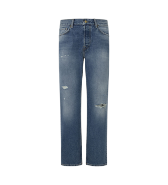 Pepe Jeans Kavbojke Loose Distressed blue