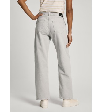 Pepe Jeans Ohlapne kavbojke St Hw white