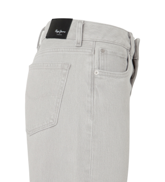 Pepe Jeans Ohlapne kavbojke St Hw white