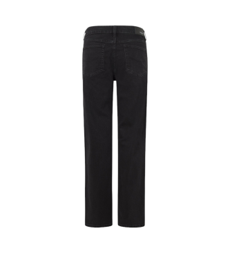 Pepe Jeans Kavbojke Loose St Hw black