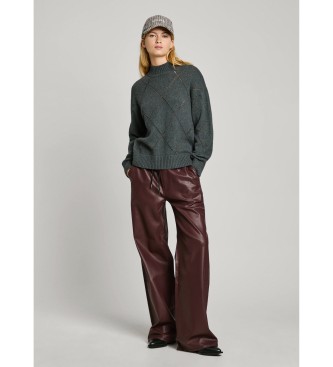 Pepe Jeans Jeans Loose St Hw maroon