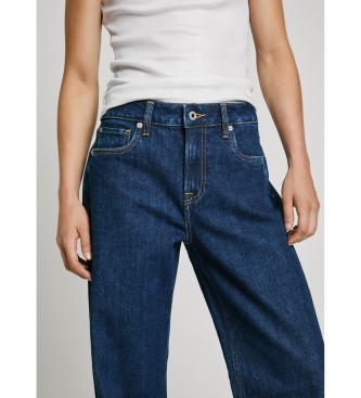 Pepe Jeans Kavbojke ohlapnega kroja Hazel blue