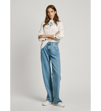 Pepe Jeans Jeans larghi in blu nocciola