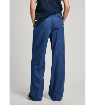 Pepe Jeans Jeans Loose St Hw Pleat blue