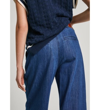 Pepe Jeans Jeans Loose St Hw Pleat azul