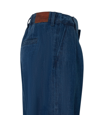 Pepe Jeans Jeans Loose St Hw Pleat azul