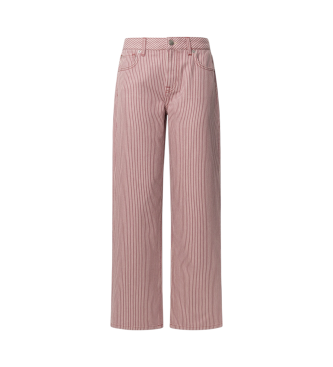 Pepe Jeans Jeans in loose fit Stripe roze