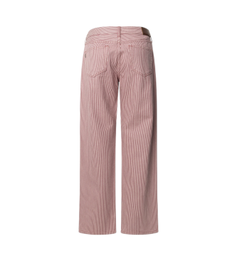 Pepe Jeans Jeans a righe rosa dalla vestibilit ampia