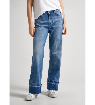 Pepe Jeans Jeans Loose St Hw Turn Up blue