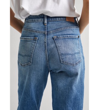 Pepe Jeans Jeansy Loose St Hw Turn Up blue