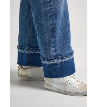 Pepe Jeans Jeansy Loose St Hw Turn Up blue