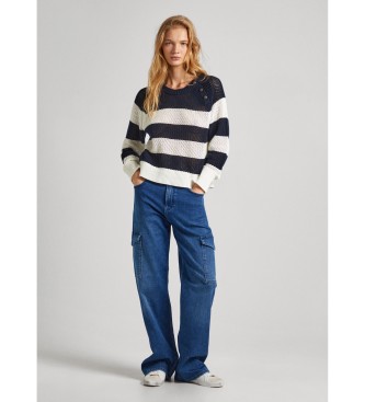 Pepe Jeans Jeans Loose St Hw Utility azul